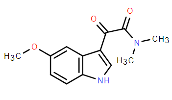 1H-Indole-3-acetamide, 5-methoxy-N,N-dimethyl-α-oxo-
